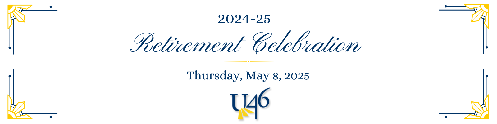 Retirement Celebration 2025 